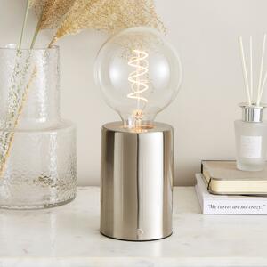 Nesa Rechargable Touch Table Lamp Silver