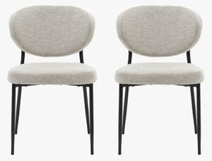 Kalmar Dining Chair in Natural, Set of 2