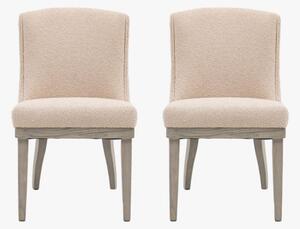 Arcadia Dining Chair in Natural, Set of 2