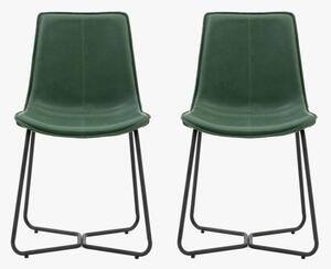 Weyburn Green Dining Chair, Set of 2