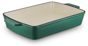 Foundry 39cm Cast Iron Roaster Green