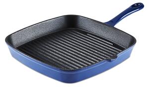 Foundry 23cm Cast Iron Grill Pan Blue