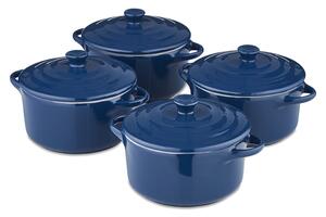Foundry 10cm Mini Casseroles Set of 4 Blue