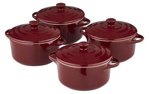 Foundry 10cm Mini Casseroles Set of 4 Red