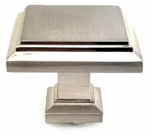 Art Deco Square Kitchen Cabinet Knob