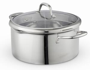 Good Food TriPly 28cm Casserole with Lid Stainless Steel