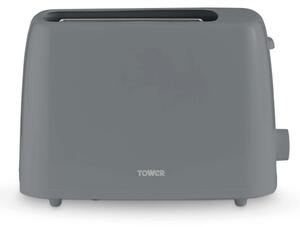 Tower 2 Slice Toaster 650W Grey