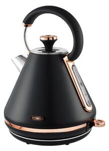 Tower Cavaletto 3KW 1.7 Litre Pyramid Kettle Black