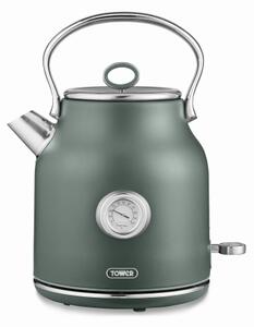 Tower Renaissance 1.7 Litre 3KW Kettle Forest Green