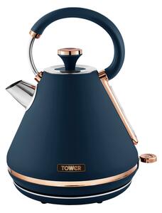 Tower Cavaletto 3KW 1.7 Litre Pyramid Kettle Midnight Blue