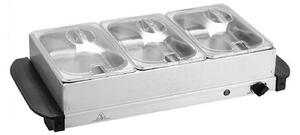 Tower 3 Tray Stainless Steel Buffet Server