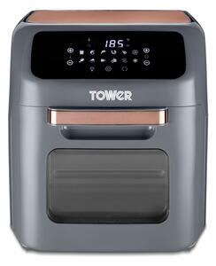 Tower Vortx 12 Litre Rose Gold Air Fryer Oven Grey
