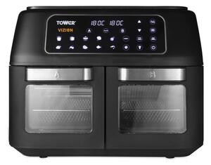 Tower Vortx Vizion 11L Digital Dual Air Fryer Oven Black
