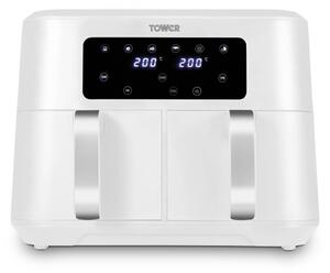 Tower Vortx 8.5 Litre Dual Basket Air Fryer White