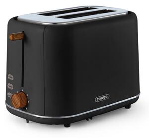 Tower Scandi 2 Slice Toaster Black
