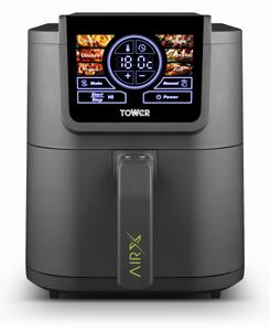 Tower 5 Litre AIRX AI Digital Air Fryer Grey