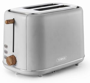 Tower Scandi 2 Slice Toaster Dove Grey