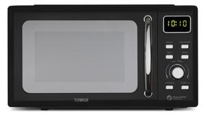 Tower 20 Litre 800W Digital Microwave Black