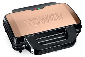 Tower Infinity Deep Fill Sandwich Maker Rose Gold