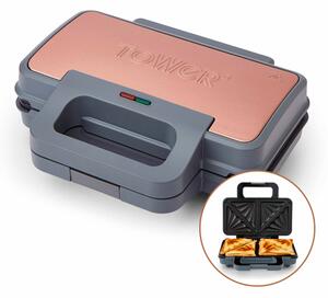 Tower Cavaletto 900W Sandwich Maker Grey