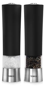 Tower Electric Salt and Pepper Mill Black