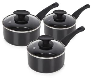 Tower Essentials 3 Piece Pan Set Black