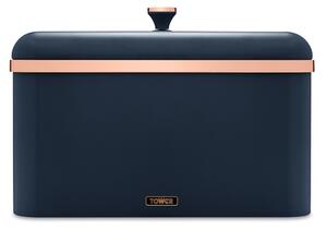 Tower Cavaletto Bread Bin Midnight Blue