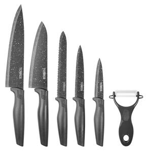 Tower Essentials 6 Piece Knife Set Grey