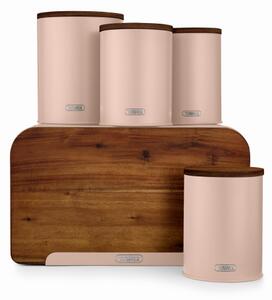 Tower Scandi 5 Piece Storage Set Clay