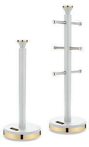 Tower Cavaletto Towel Pole and Mug Tree Optic White