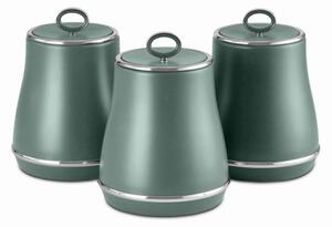 Tower Renaissance Set of 3 Canisters Forest Green
