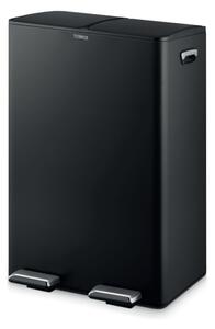 Tower 60 Litre Recycling Pedal Bin Black