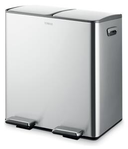Tower 40 Litre Recycling Pedal Bin Stainless Steel