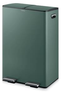 Tower 60 Litre Recycling Pedal Bin Forest Green