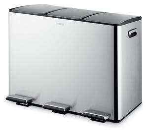 Tower 45 Litre Recycling Pedal Bin Stainless Steel