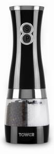Tower Duo Electric Salt And Pepper Mill Black