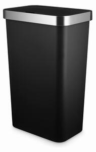 Tower 50 Litre Rectangular Sensor Bin Black