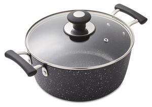 Tower Precision 24cm Stock Pot Black