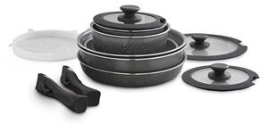 Tower Freedom 13 Piece Cookware Set with Cerastone Coating Graphite