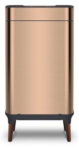 Tower 65 Litre Ozone Sensor Bin Copper
