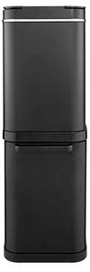Tower Freedom 50 Litre Stainless Steel Dual Recycling Bin Black