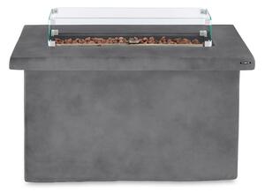 Tower Magna Rectangular Gas Fire Pit Grey