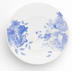 Blue Floral Side Plate Set