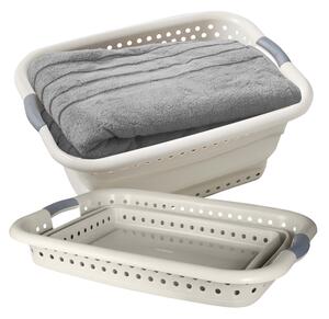 Tower Collapsible Laundry Basket Latte