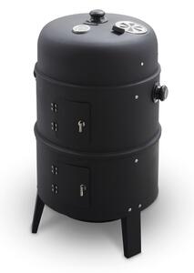 Tower 2-in-1 Smoker & Charcoal Grill Black