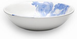 Blue Floral Cereal Bowl Set