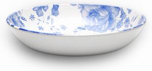 Blue Floral Pasta Bowl Set