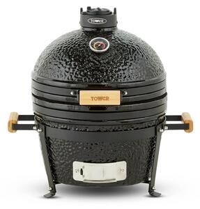 Tower Kamado Maxi Ceramic Charcoal BBQ Black
