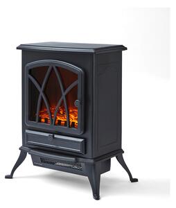 2KW Stirling Electric Fire Stove Black