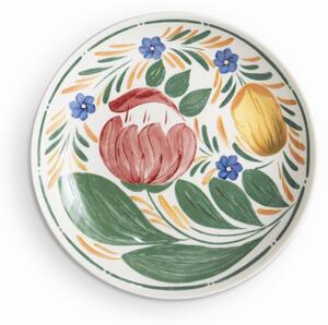 Capri Dinner Plate Set Multi Coloured